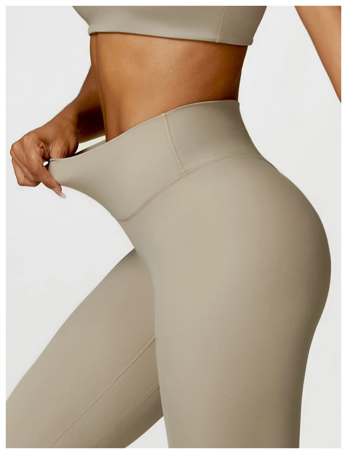 Beige Soft Sculpt leggings