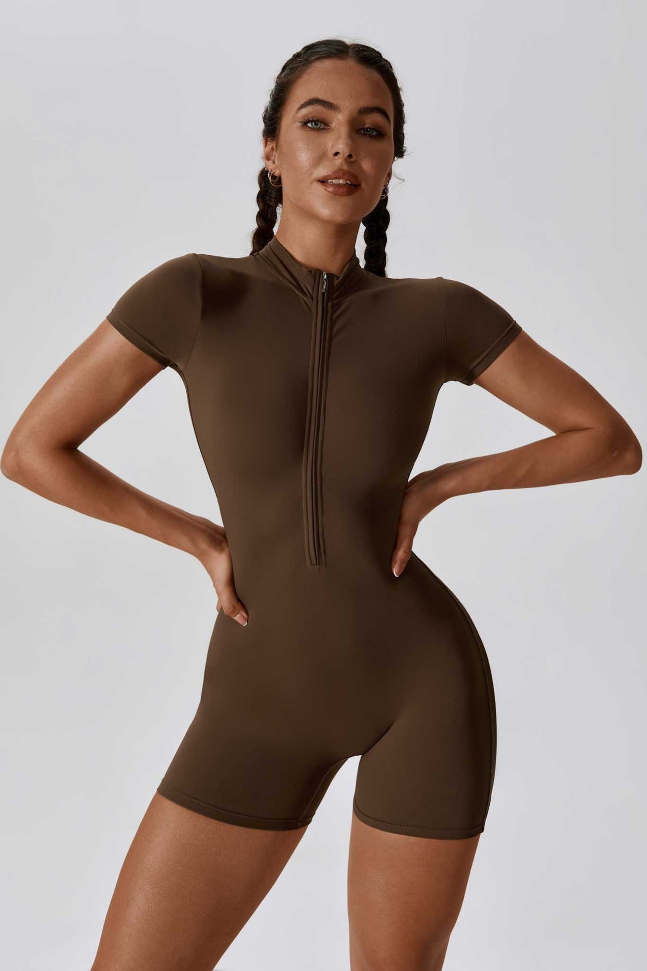 Koko Brown Body Romper