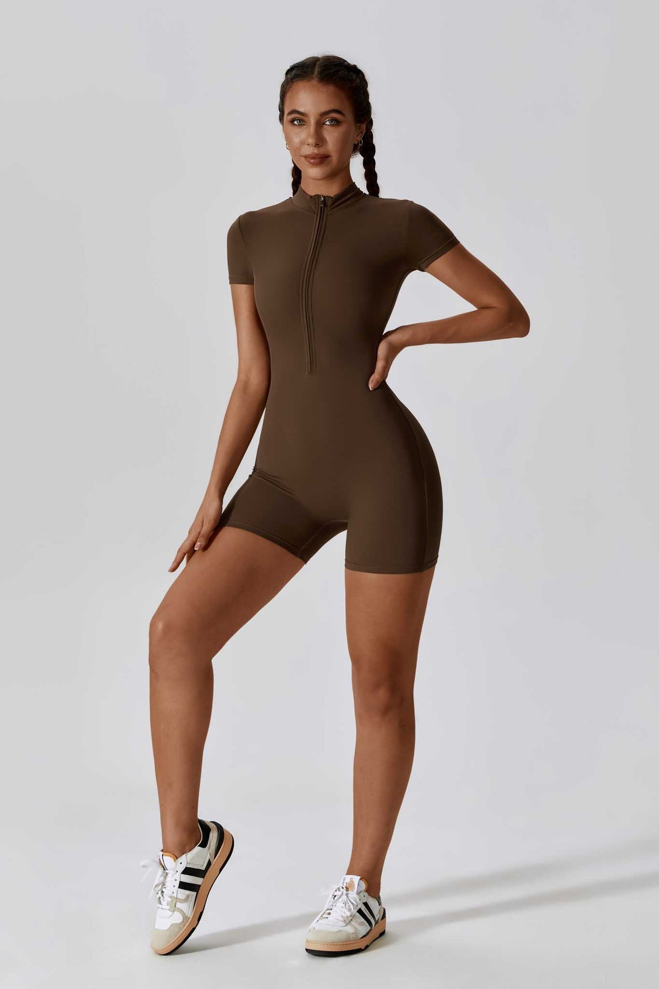 Koko Brown Body Romper
