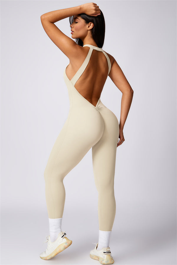 Sailor Cream Romper