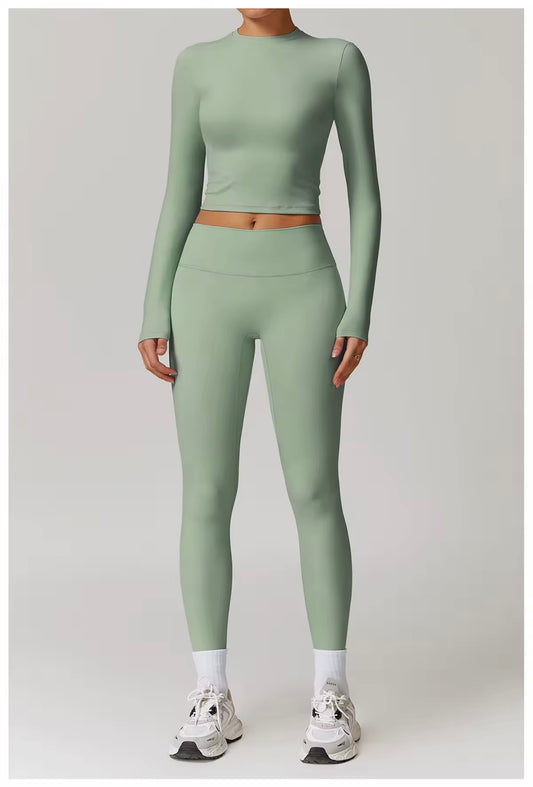 Ivy Green Soft Sculpt Covered Legging Set
