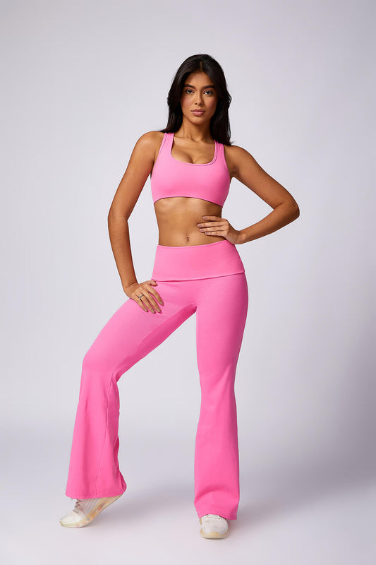 Bubble Gum Kaur Sports Bra + Legging Set