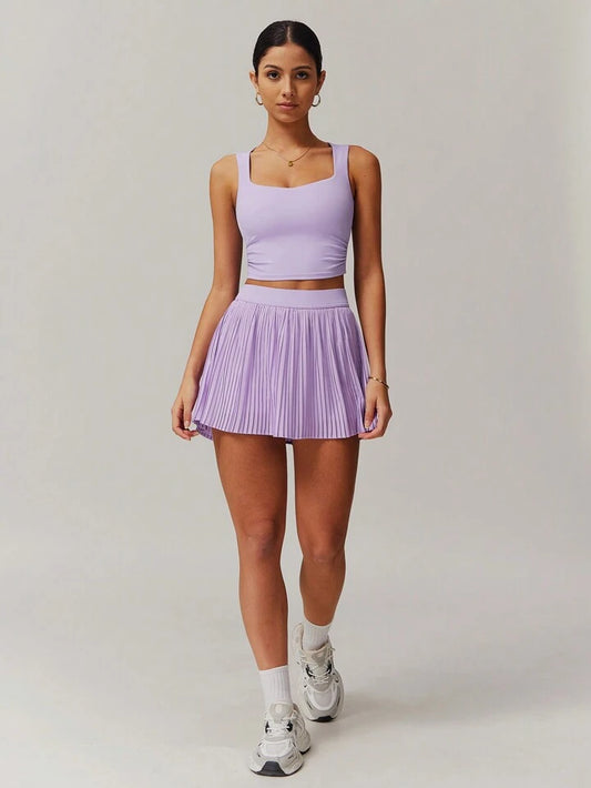 Miriam Lilac Tennis Set