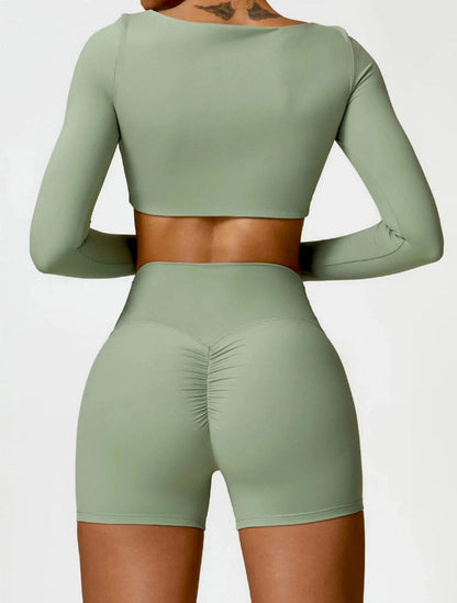 Ivy Green Soft Sculpt Long Sleeve Set