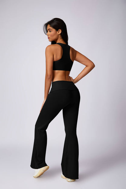 White Kaur Sports Bra + Legging Set