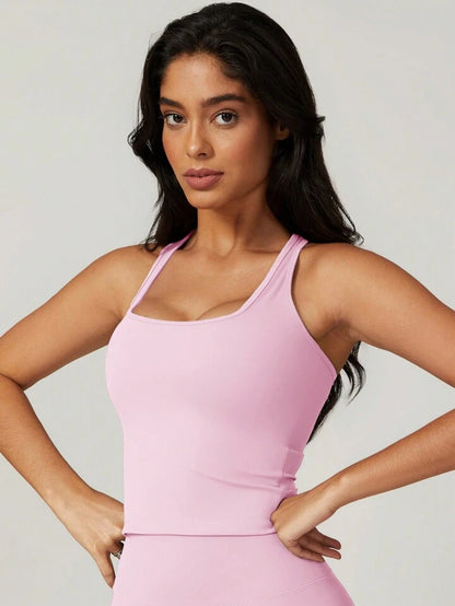 Courtside Sinai Pink Top + Skort Set