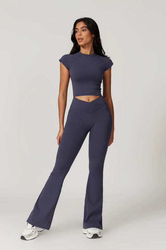Cincinnati Navy Blue Flare + Top Set